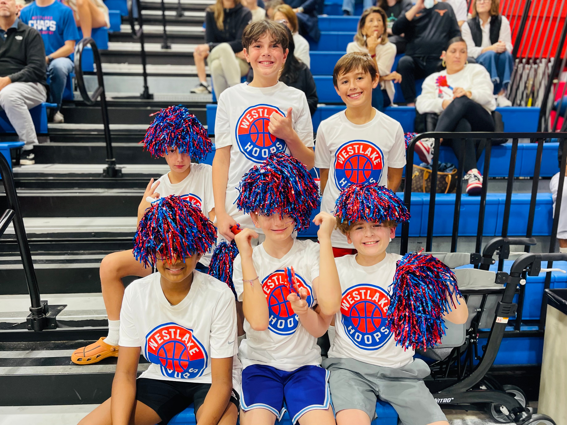 Westlake Hoops players competing in a Select tournament.