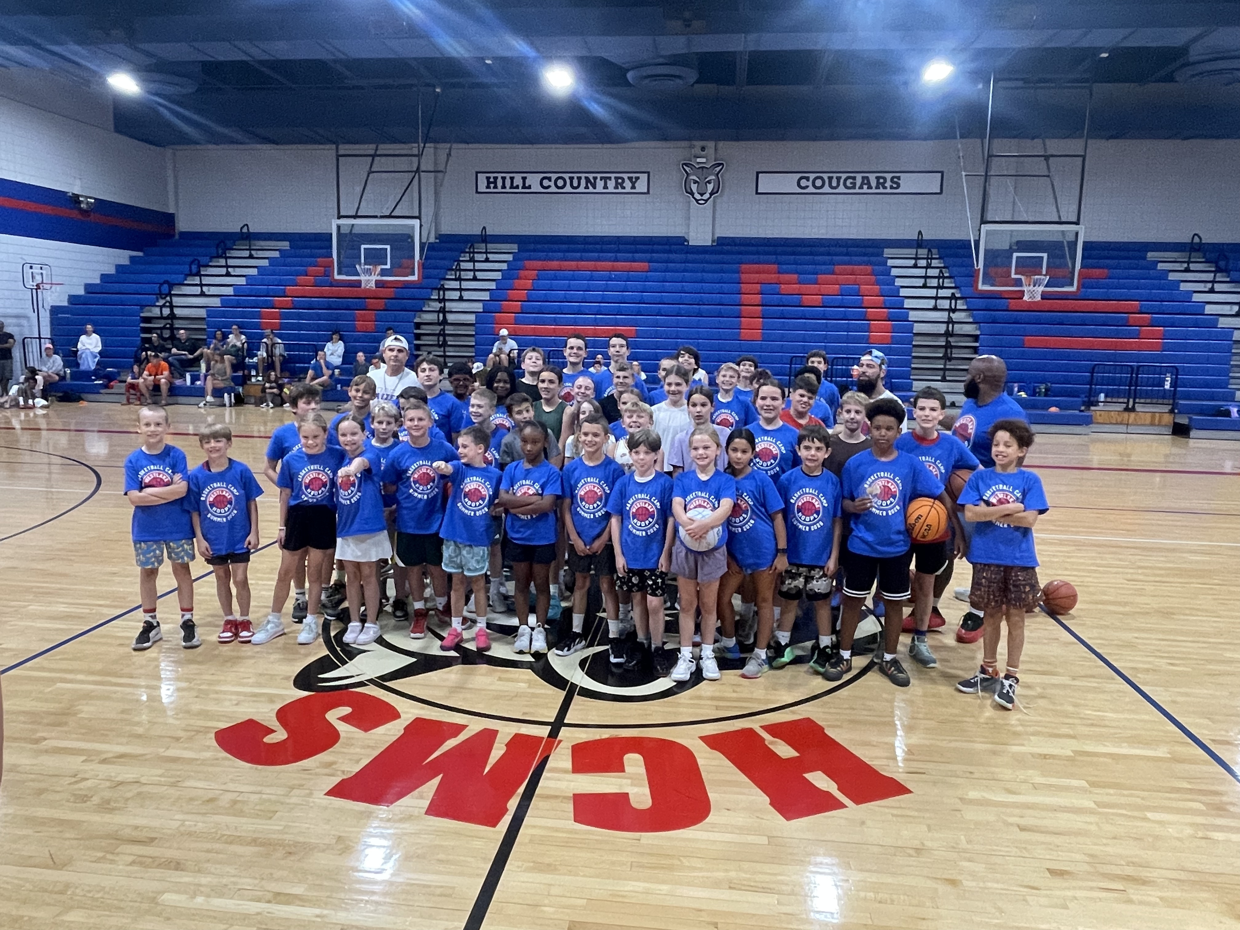 Recent Westlake Hoops team moment.